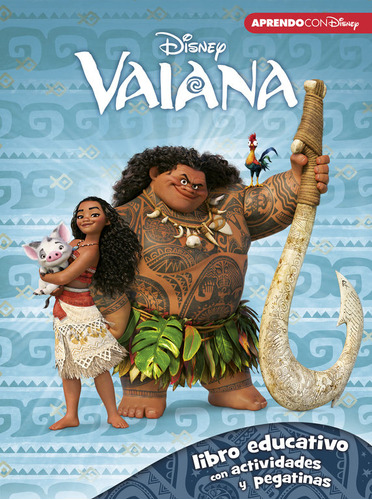 Libro Vaiana (libro Educativo Disney Con Actividades Y Pe...