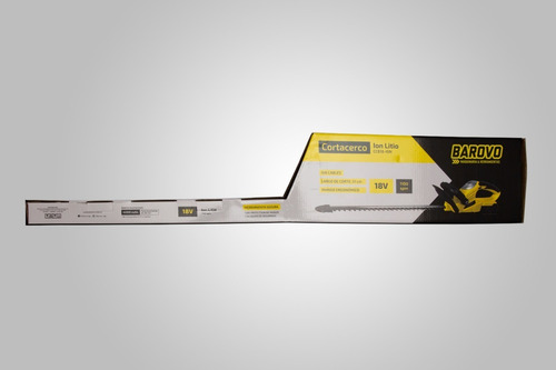 Cortacerco Inalambrico 18v Barovo Bateria Litio Ccb18-ion