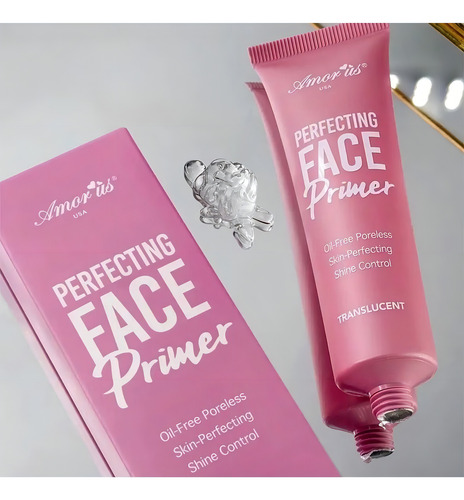 Fijador Maquillaje Primer Ojos Y Cara Larga Duración Amor Us