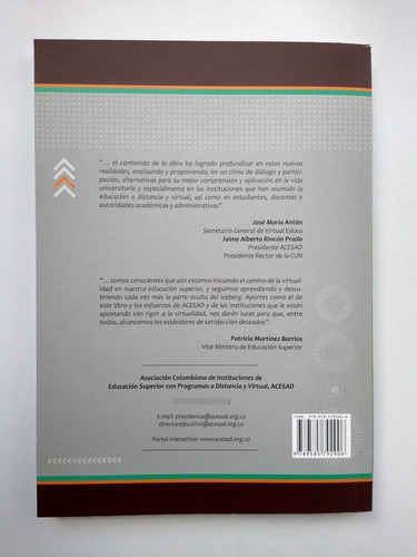 Imagen 7 de 7 de La Educación Superior A Distancia y virtual en Colombia