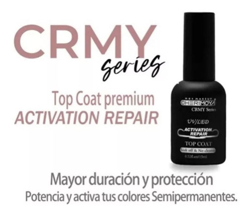 Top Activation Repair Crmy Cherimoya 15ml Activador De Color Color Transparente