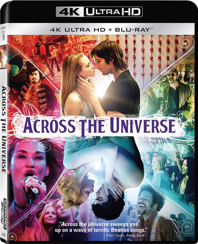 A Traves Del Universo Across Universe Pelicula 4k + Blu-ray