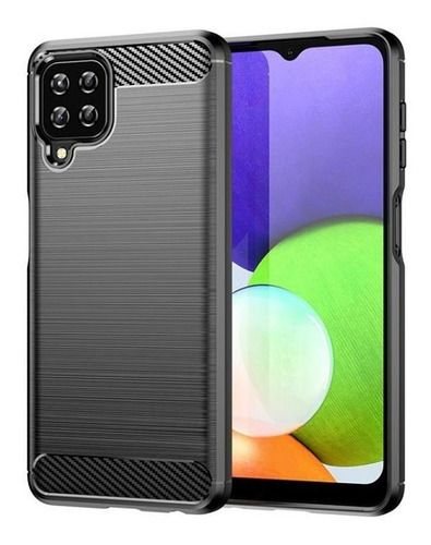 Funda De Tpu De Fibra De Carbono Con Textura Cepillada Para