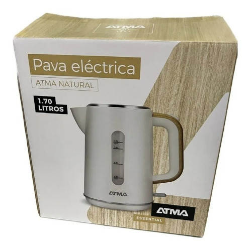 Pava Electrica Atma Peatw21wp Nordica Simil Madera 1.7 L