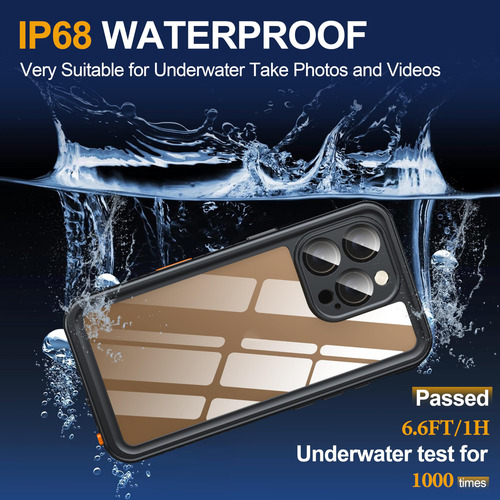 Funda Completa Impermeable Para iPhone 16 Pro 6.3
