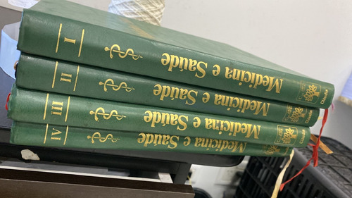 Livro Coleção Medicina E Saude 4 Vol - Abril Cultural [1111] (Usado)