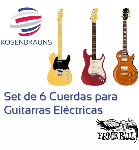 Cuerdas Guitarra Eléctrica Ernie Ball Super Slinky 9-42