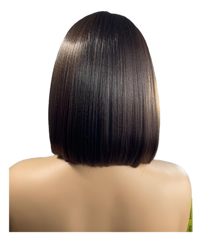 Peluca Natural Destiny Bossy 10 Cm - Estilo Oncológico Castaño Medio S