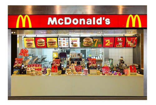 Fundo Fotográfico Newborn Mc Donald's 2,6x1,7 Ffm-517