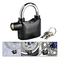 Comprar Candado Metálico Con Alarma Sonora Seguridad Antirrobos 