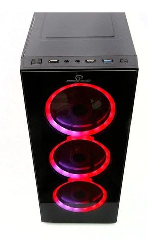 Imagen 4 de 8 de Gabinete Gamer Essenses X-treme Bze-30 Rgb 3 Cooler Rgb