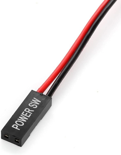 Imagen 3 de 5 de Boton Power Reset Con Cable Para Mother Atx Pc Rig Mineria