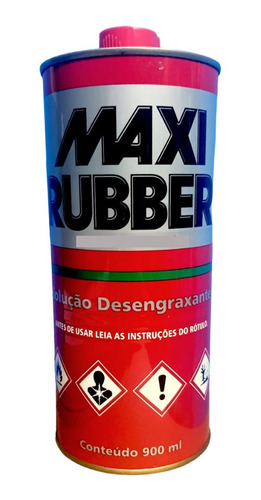 Solução Desengraxante Pintura Automotiva Maxi Rubber Oferta