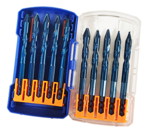 Conjunto De Brocas Excêntricas De Ponta Torta 10 Peças 8mm