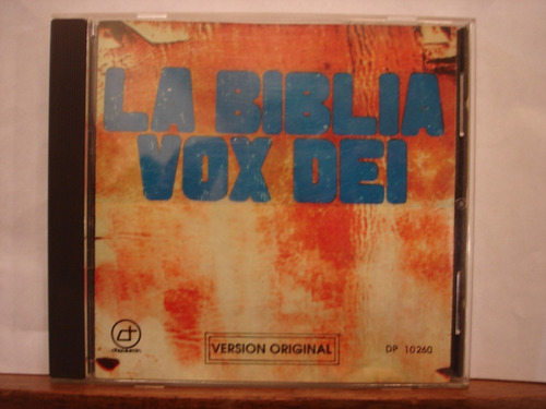 Vox Dei La Biblia Cd Version Original 