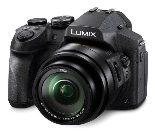 Panasonic Lumix FZ300 DMC-FZ300 compacta color  negro