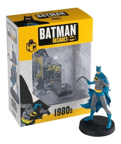 Figura Batman Decades  1980s Hero Collector Eaglemoss