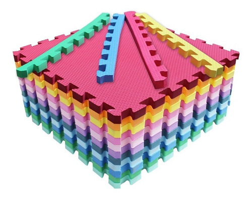Tatame Tapete Encaixe Eva Bebe Infantil Criança 50x50cm 20mm