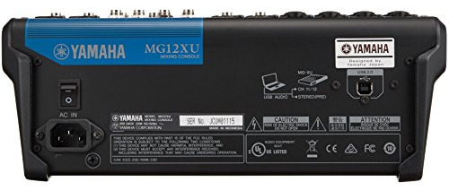 Yamaha Mg12 X U 12 Es Pa Mezclador Y Usb Interfaz De Audio  