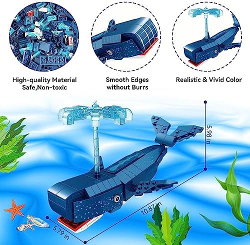 Bloques De Construcción De Animales Marinos Kazi, Juegos De