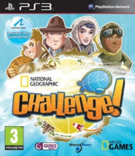 Imagen 1 de 1 de National Geographic Challenge Ps3