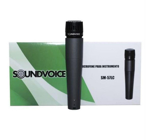 Microfone Soundvoice Sm-57 Lc Para Instrumentos  Microfonar