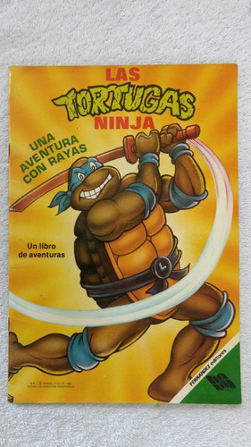 Las Tortugas Ninja Una Aventura Con Rayas Fernandez Ed. '91