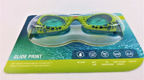 Gafas De Natación Speedo - Glide Print - Kids Infant 