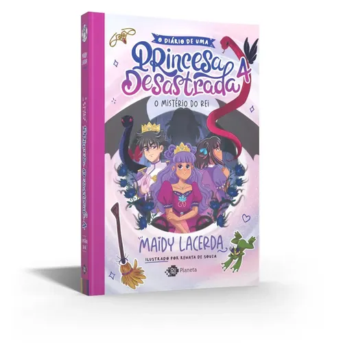 O diário de uma princesa desastrada 4 - Lacerda, Maidy - Editora Planeta - Capa Mole