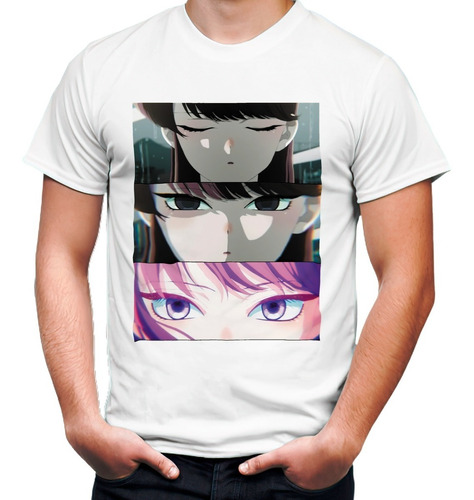 Playera Anime Manga Komi San Can't Communicate Waifu #2283