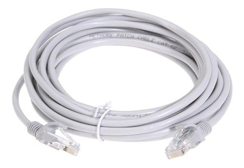 Cable Red 15 Mts Categoría Cat5 Utp Rj45 Ethernet Internet