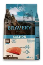 Comprar Alimento Para Perros Raza Grande Puppy Bravery Salmón 4kg