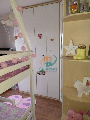 Imagem 13 de 17 de Apartamento À Venda, 65 M² Por R$ 350.000,00 - Vila Augusta - Guarulhos/sp - Ap0937