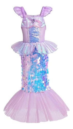 Dressy Daisy Little Girls Princesa Sirena Vestido De Lujo Co