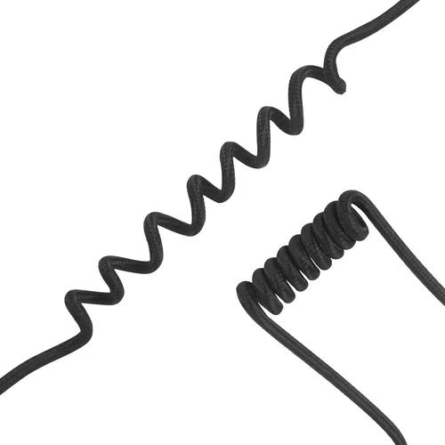 Braided Nylon Surveillance Acoustic Coil Tube For Radio...