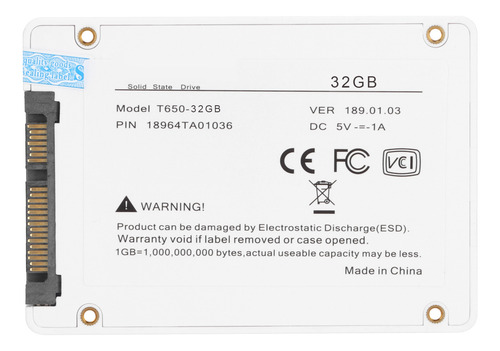 Disco Duro Interno De Plástico Blanco De Alta Velocidad Ssd