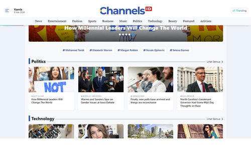 Channels Id Premium 1.0 Template Ou Tema Para Blogger