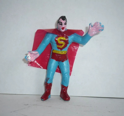 Luchador Batman Spiderman Santo Juguete Lucha Libre Bootleg