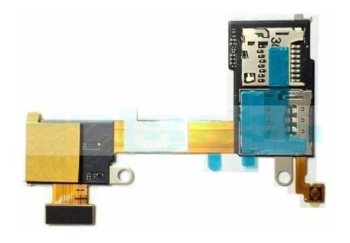 Flex Lector De Sim Micro Sd Sony Xperia M2 Y M2 Aqua