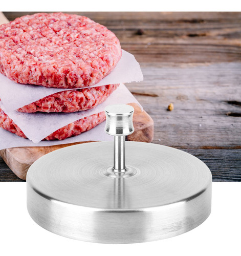 Prensa De Carne Para Hamburguesas De Acero Inoxidable Molde
