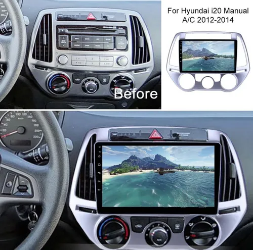 Qp Radio Android 4+64 Carplay Qled Hyundai I20