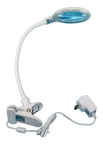 Imagen 8 de 10 de Lupa Vincha Profesional Luz Led Niveles Aumento Correa Salon
