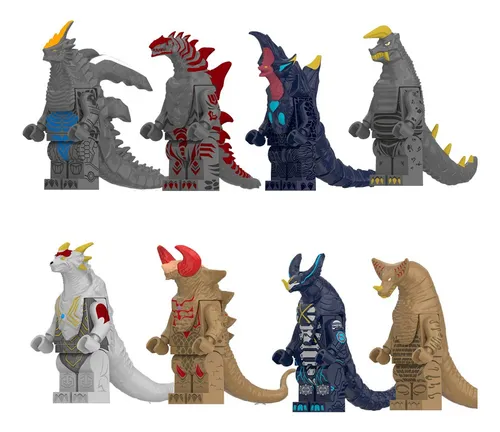Set Mini Figuras Kaijus Monsterverse Ultraman