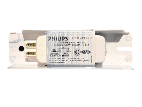 Balasto Mecanico Philips Para Tubos De 15w