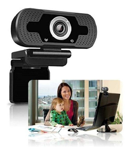 Camera Webcam Full Hd1080p Usb Segurança Aula Alta Resolução
