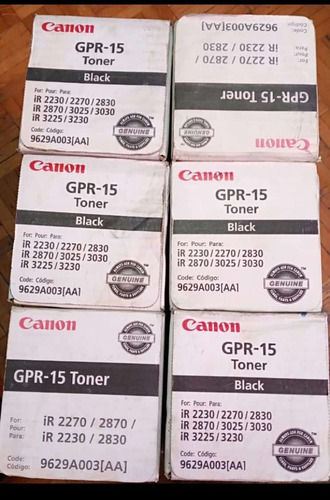 Toner Canon Gpr15 Originales 100% Garantizados Nuevos Sellad