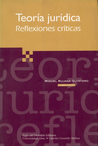 Libro Teoria Juridica Reflexiones Criticas