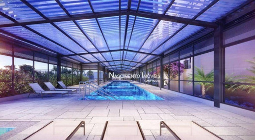 Imagem 4 de 28 de Apartamento Studio Com 1 Suíte À Venda, 46 M² Por R$ 338.000 - Bosque - Campinas/sp - St0001