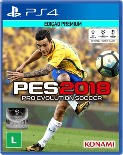 Jogo Pes 2018 Pro Evolution Soccer Ps4 Físico - Excelente (Recondicionado)