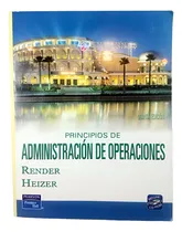 Comprar Principios De Administración De Operaciones \u002F Barry Render